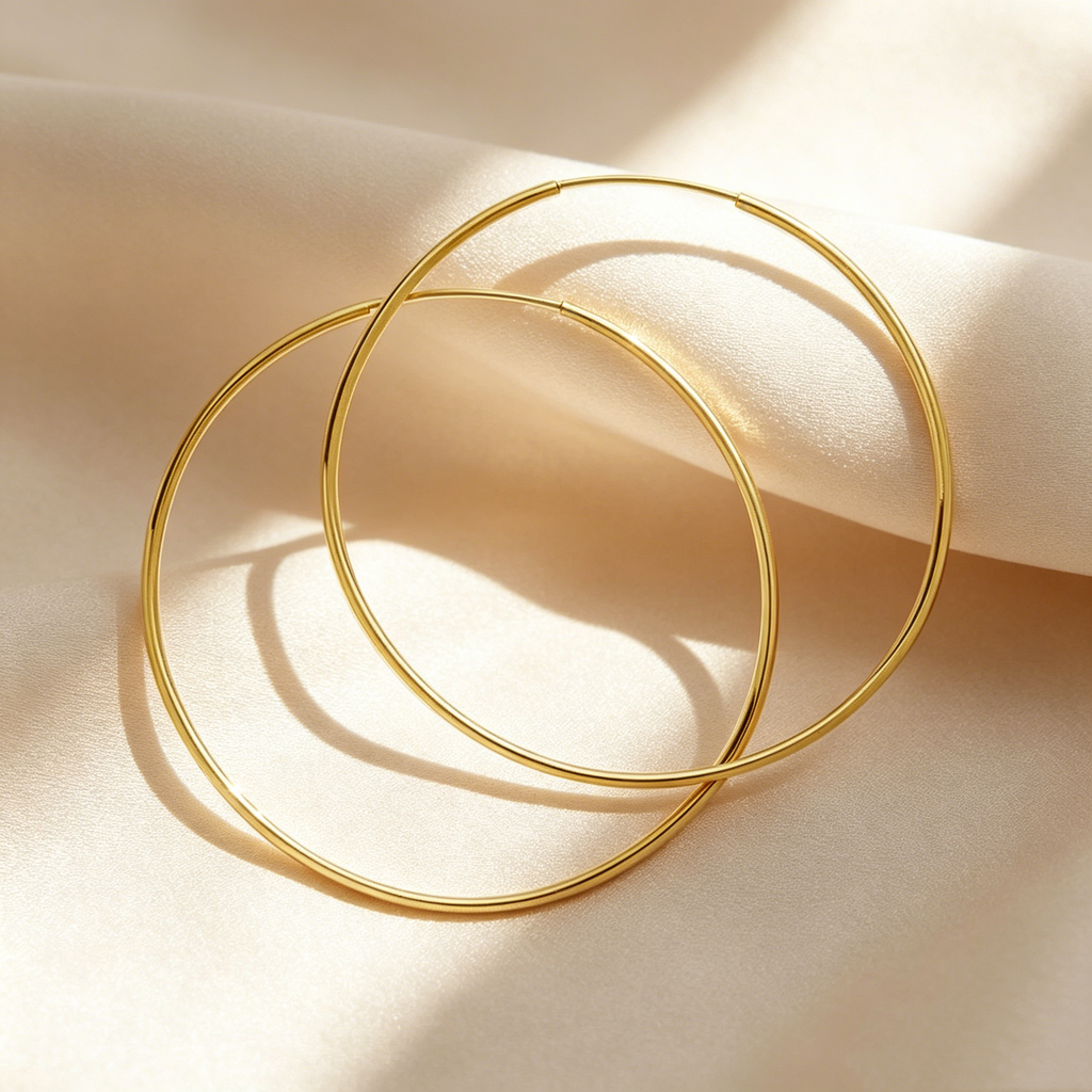 Sculpted Hoop Earrings