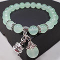 Crown Cat's eye stone Bracelet