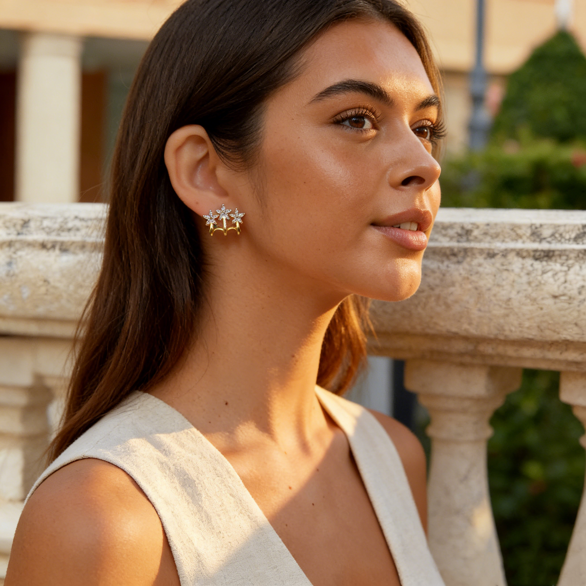 Eternal Floral Stud Earrings