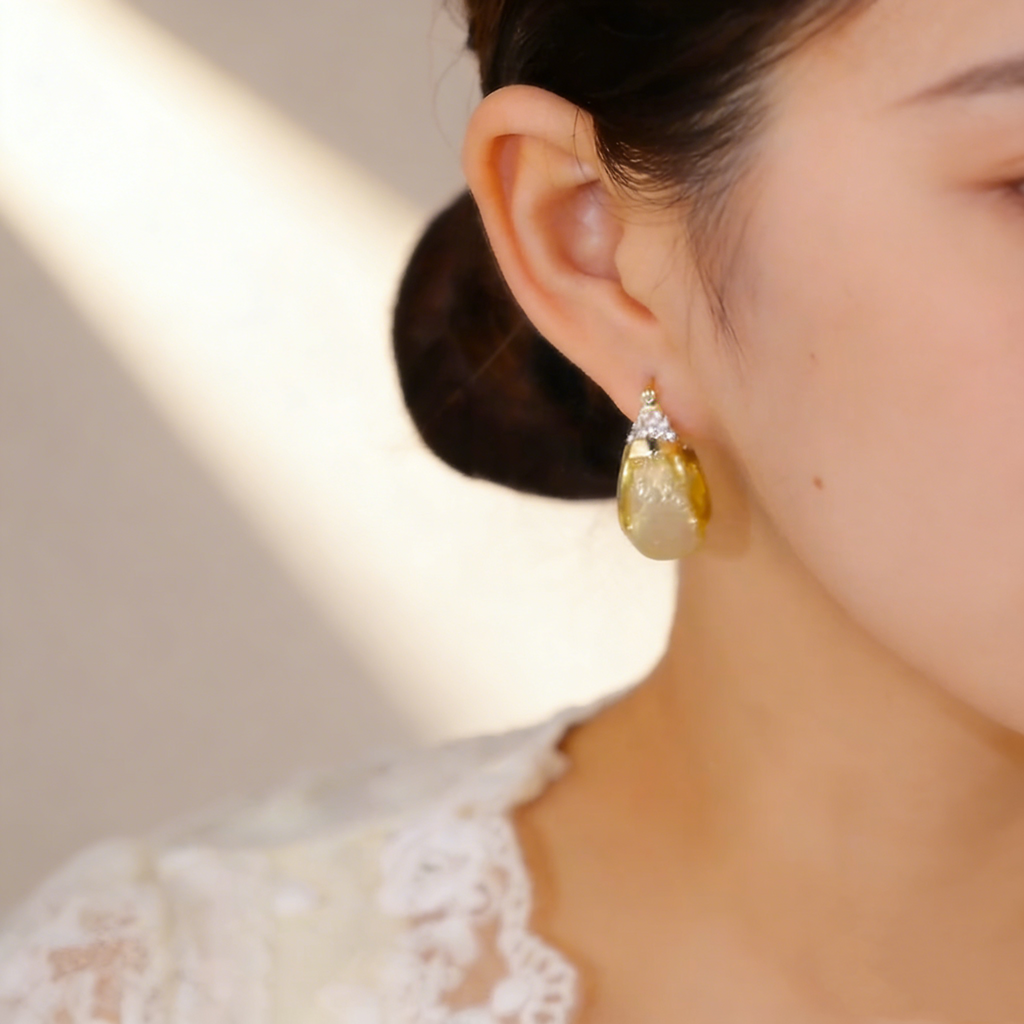 Vintage Hollow Basket Earrings