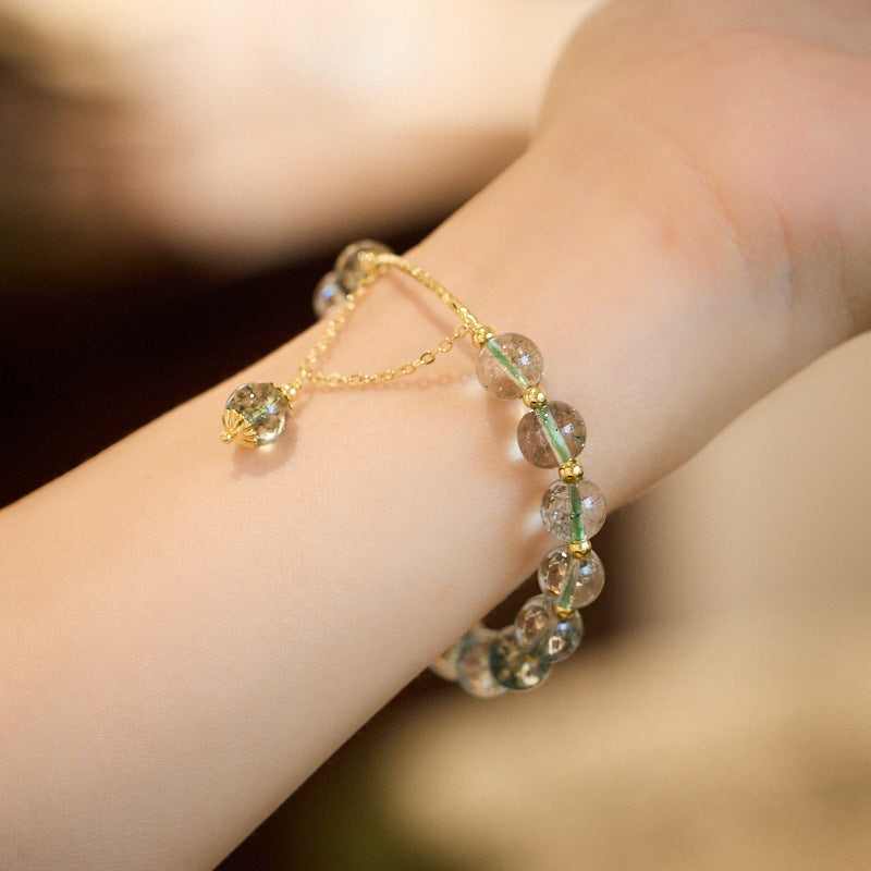 Starry sky good luck natural crystal bracelet