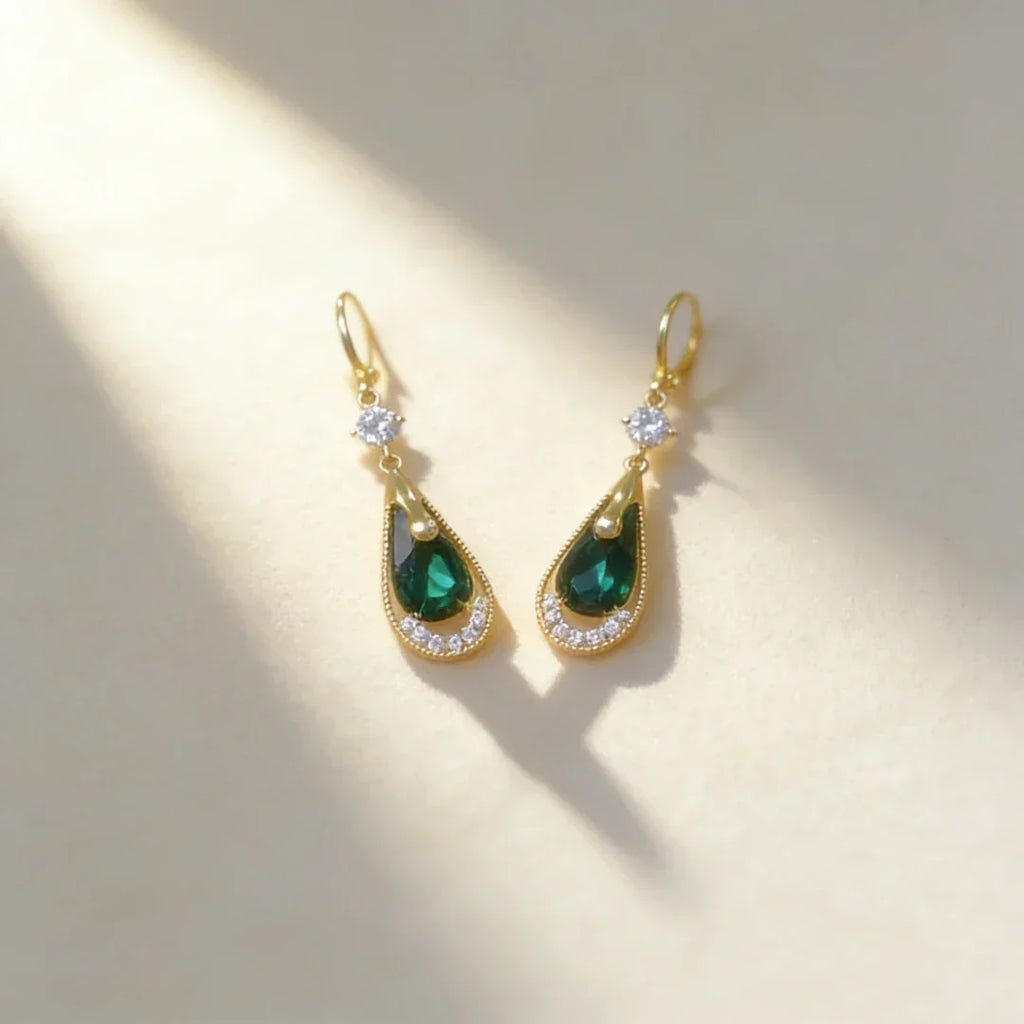 Teardrop Tassel Earrings
