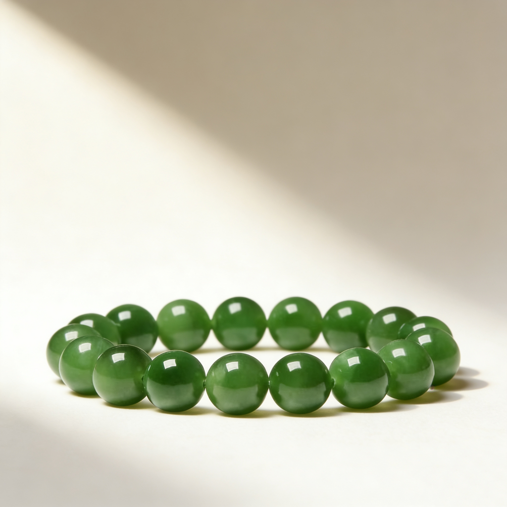 Natural Russian Jade Bracelet