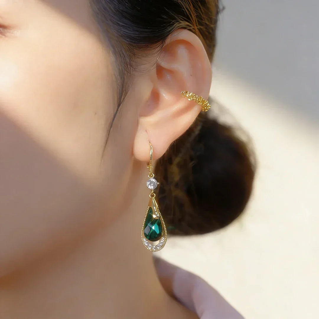 Teardrop Tassel Earrings