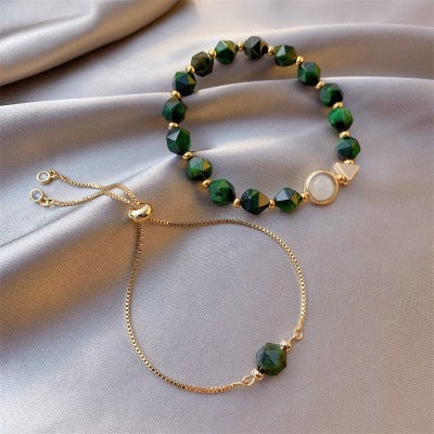 Confidence ? 2 ensemble crystal bracelet