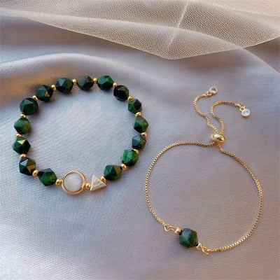 Confidence ? 2 ensemble crystal bracelet