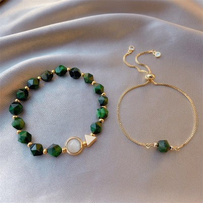 Confidence ? 2 ensemble crystal bracelet