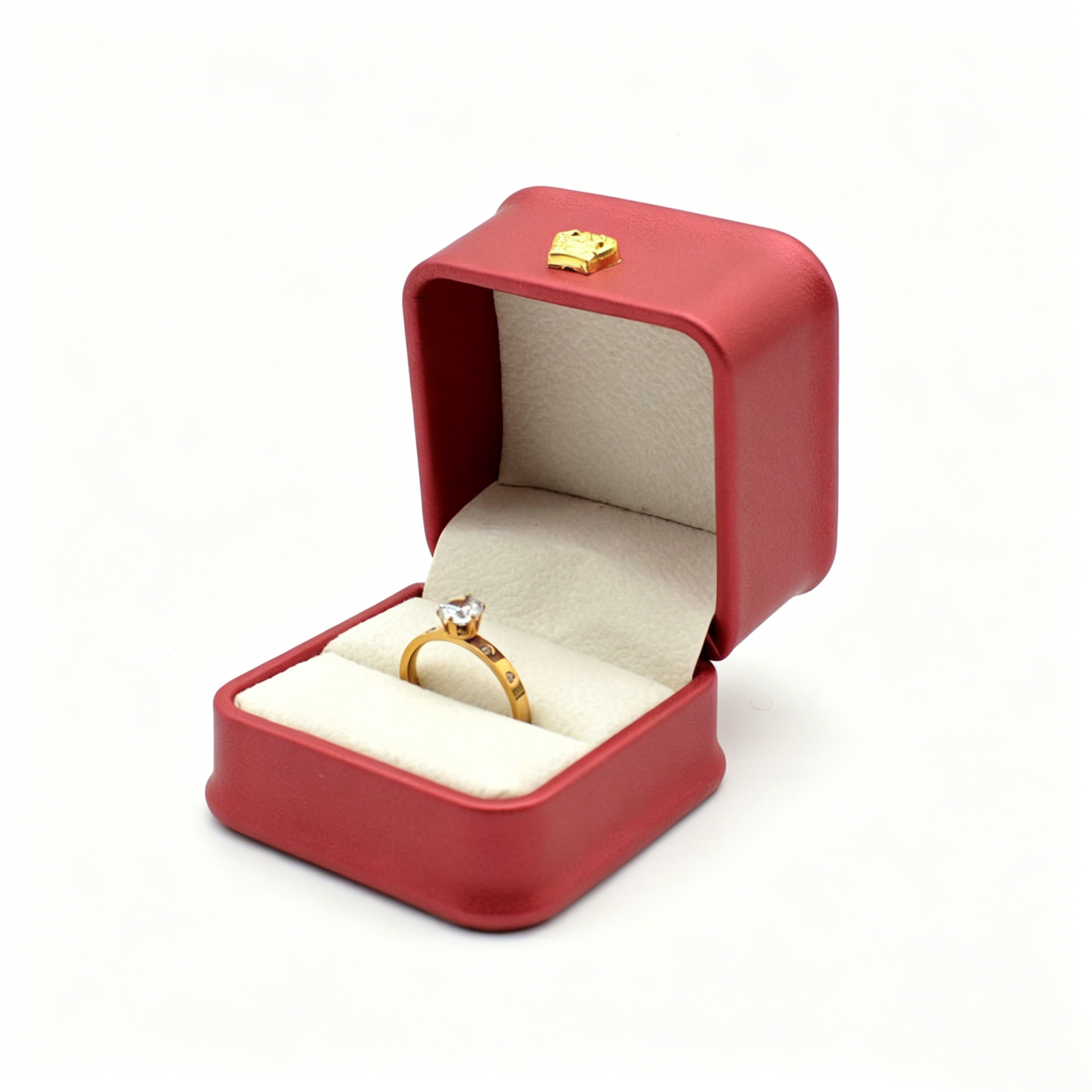 Crown Ring & Stud Earring Box