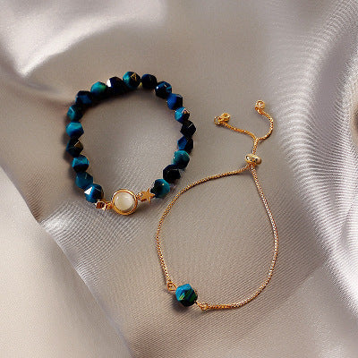 Confidence ? 2 ensemble crystal bracelet