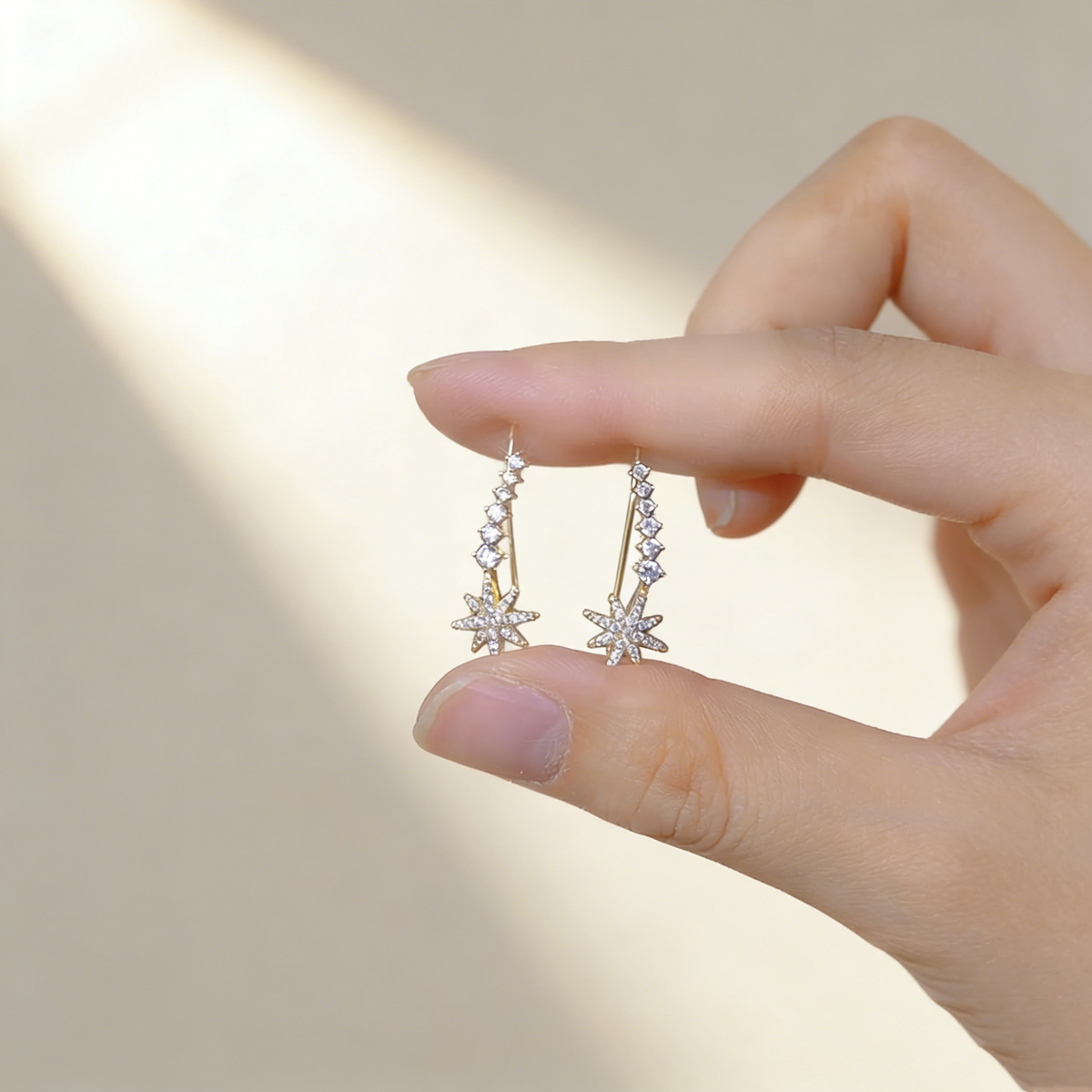 Elegant Star Ear Cuff