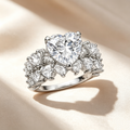 Heart Cut Stackable Ring Set