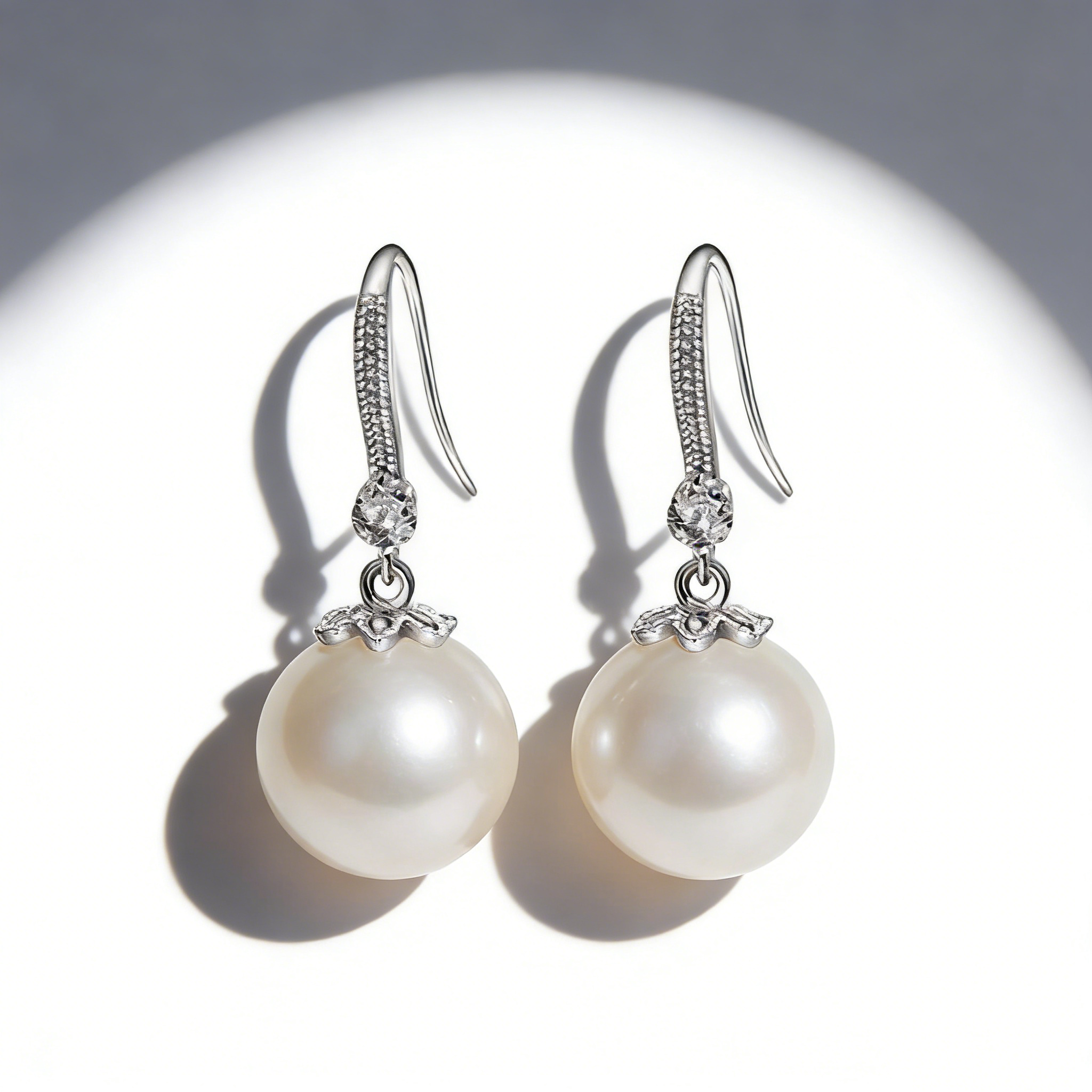 Classic Elegant Pearl Drop Earrings
