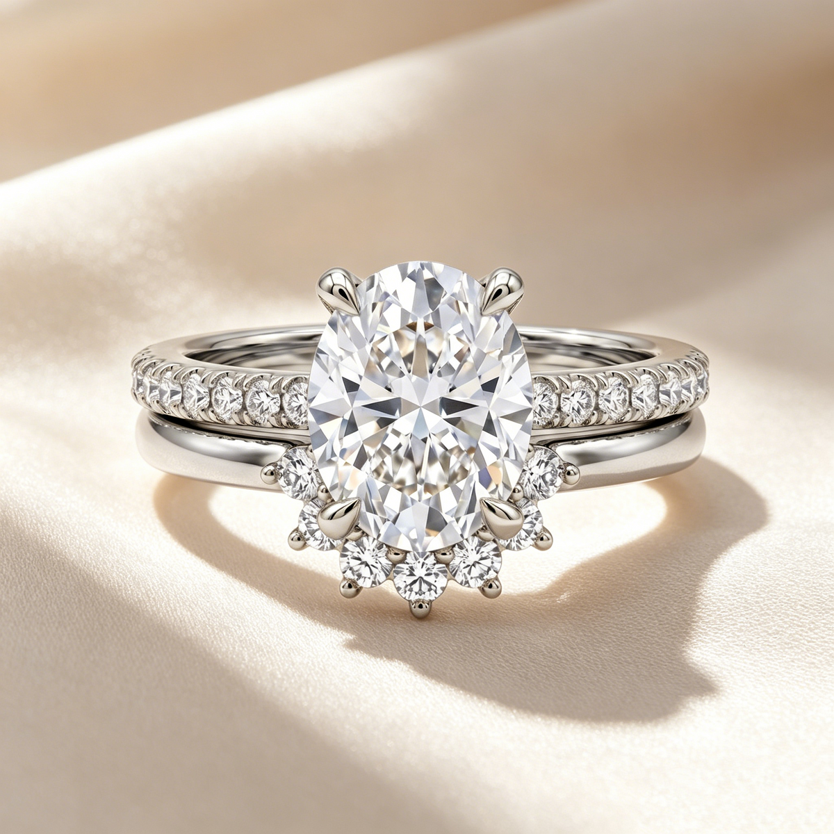 Grace Oval Bridal Ring
