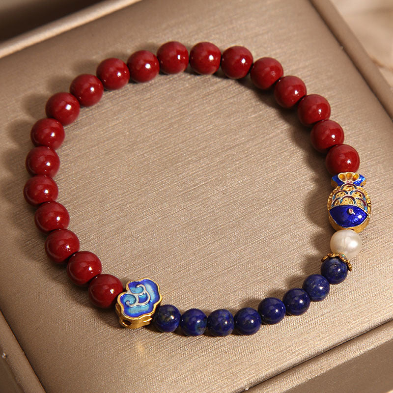 Koi Natural Cinnabar Bracelet
