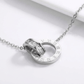 SPIRAL PENDANT NECKLACE