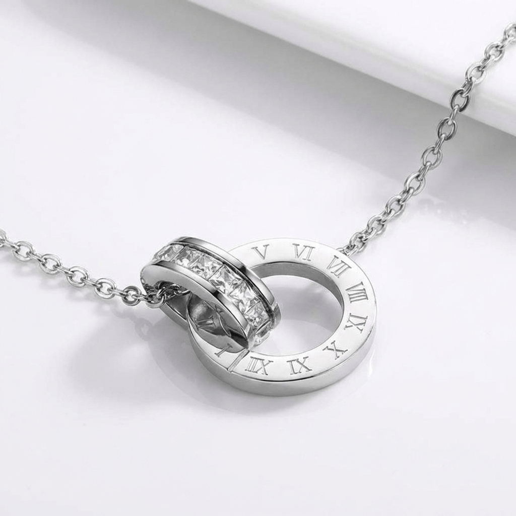 SPIRAL PENDANT NECKLACE