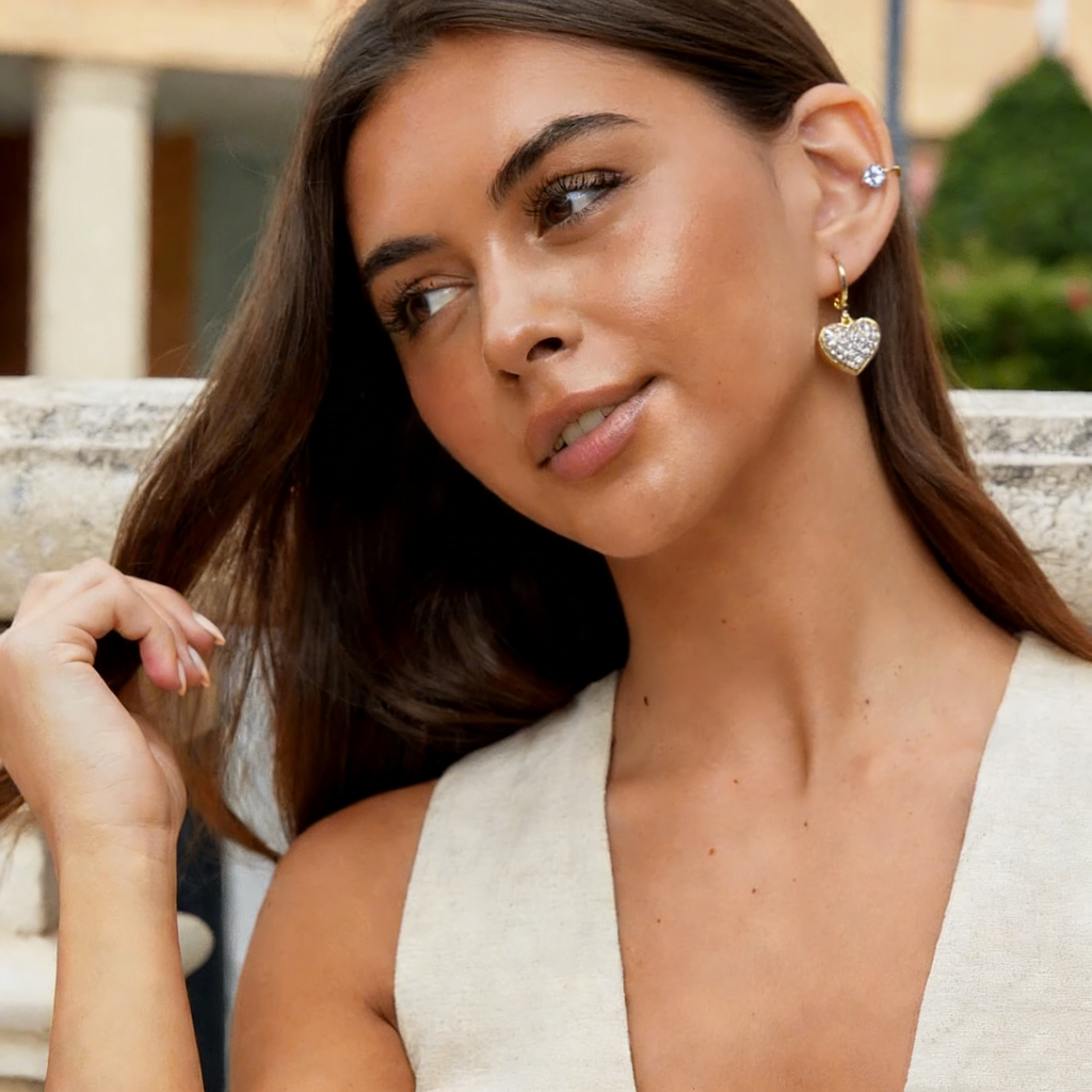 Classic Heart Earrings