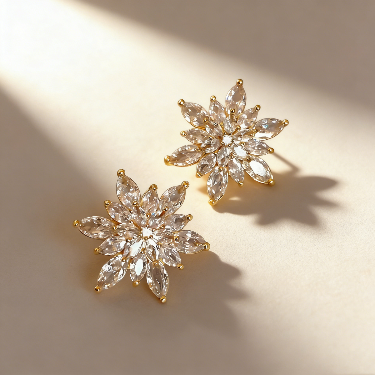 Elegant Flower Earrings