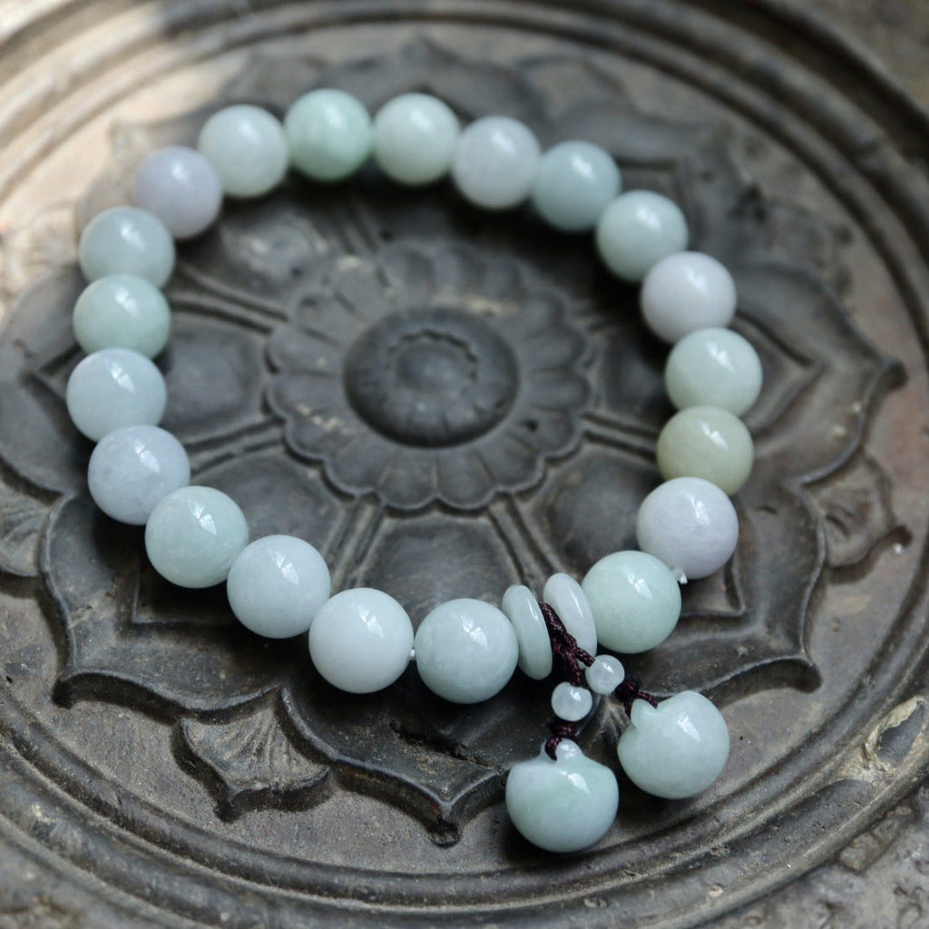 Jadeite & Apple Bracelet