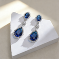 Multicolor Natural Crystal Earrings