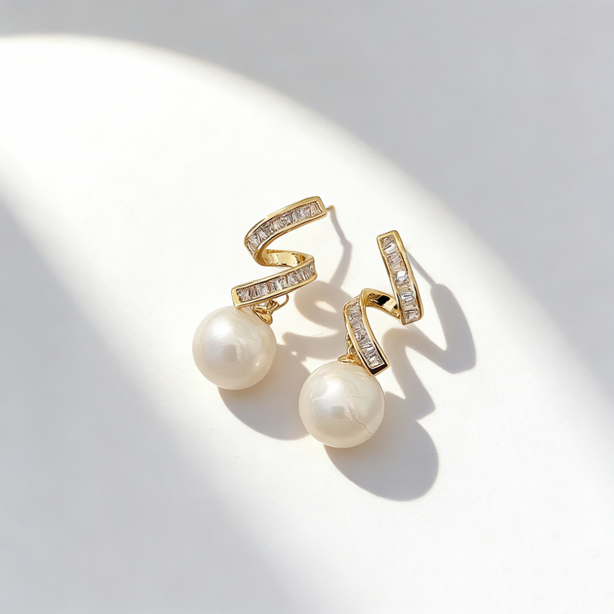 Classic Pearl Drop Earrings