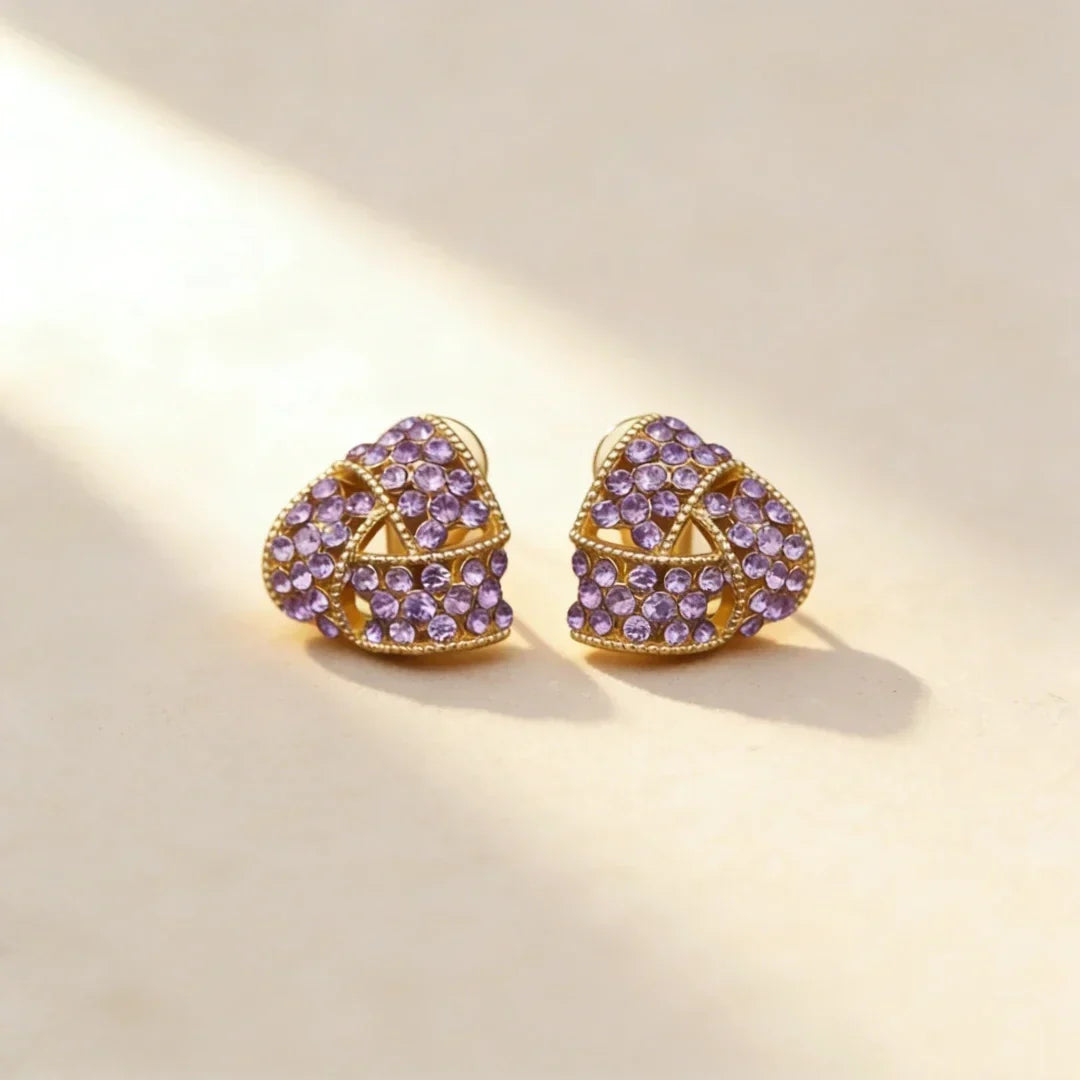 Vintage Triangle Earrings