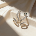 Classic Snake Stud Earrings