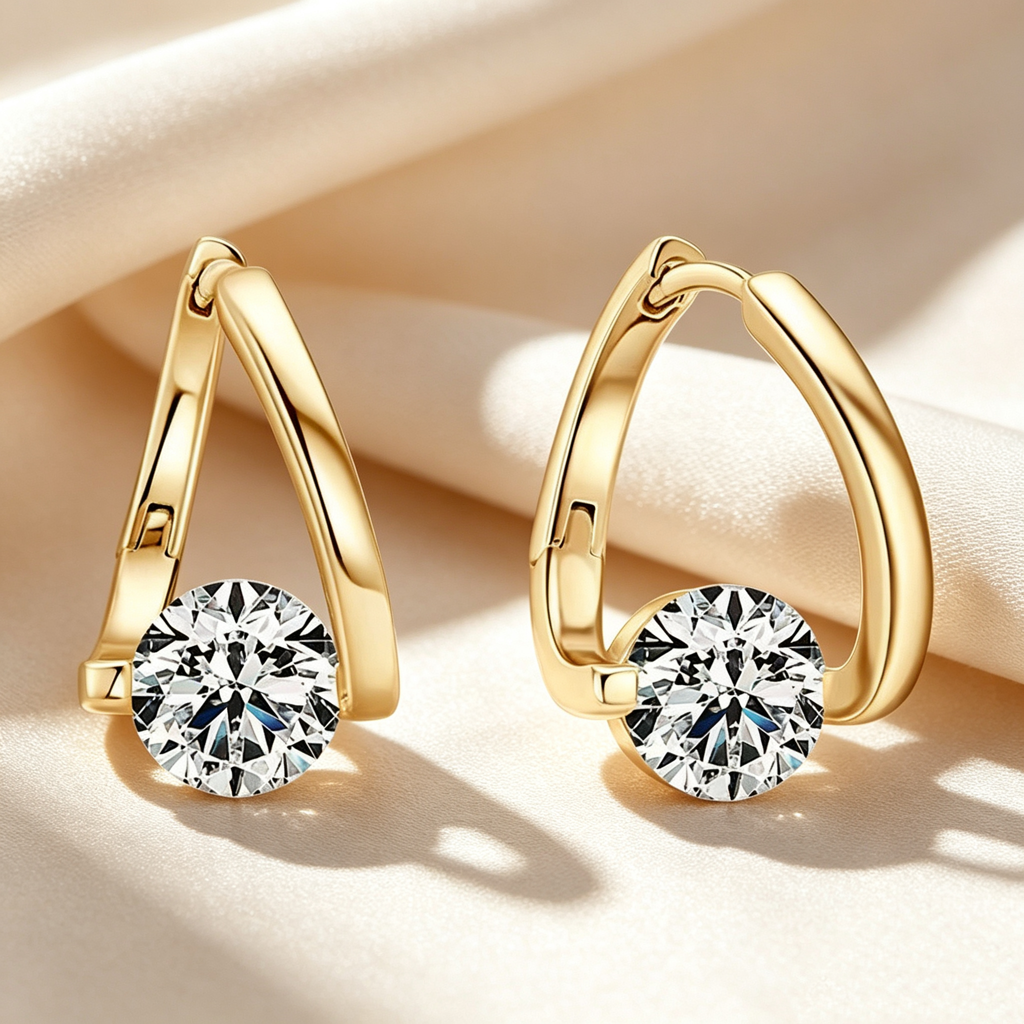 Fortune Spinner Rotating Earrings