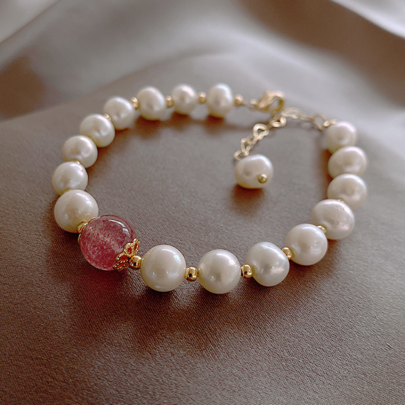Companion Crystal Pearl Bracelet