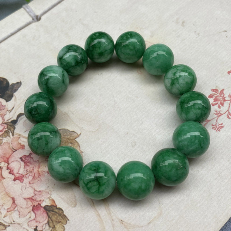 Dry green ? Quartzite Agat bracelet