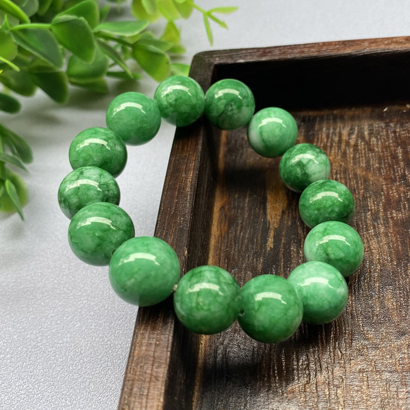 Dry green ? Quartzite Agat bracelet