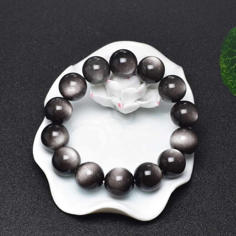 Fortune ? Obsidian Bracelet
