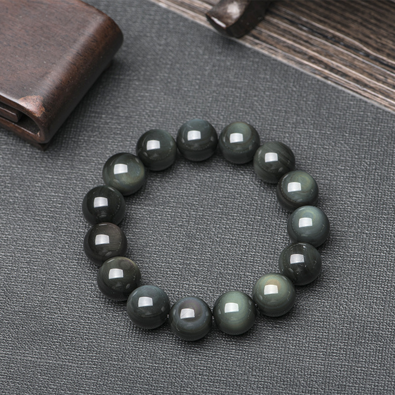 Rainbow ? Obsidian Bracelet