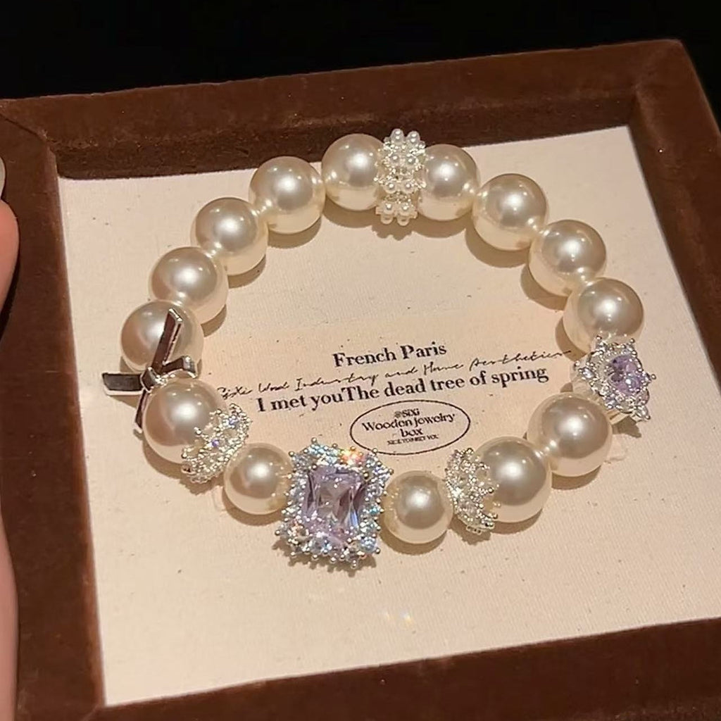 Snowstorm Pearl Bracelet