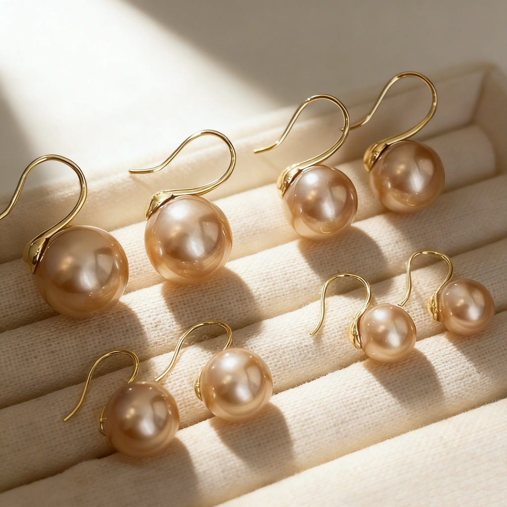 Elegant Minimal Pearl Earrings