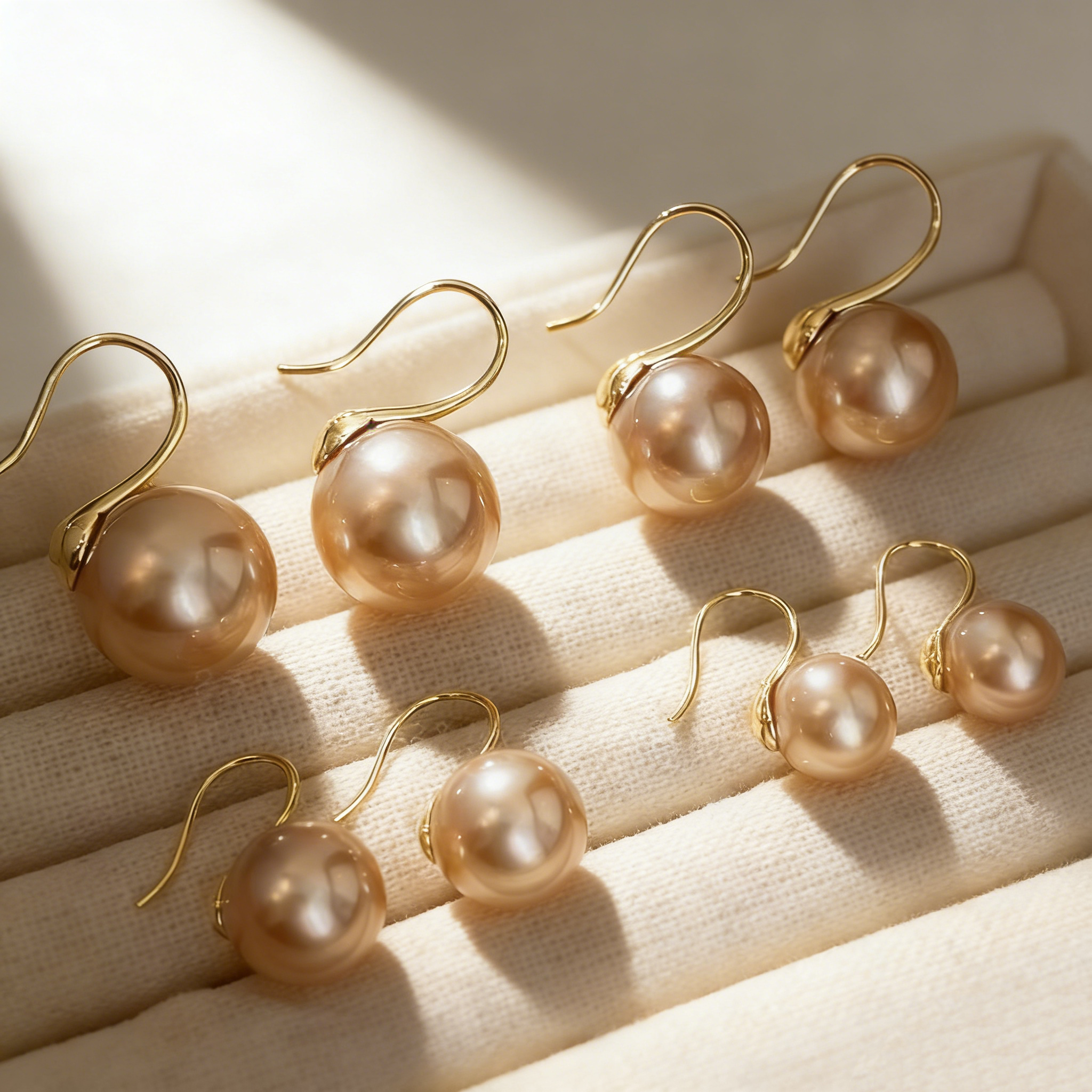 Elegant Minimal Pearl Earrings