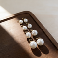 Elegant Minimal Pearl Earrings