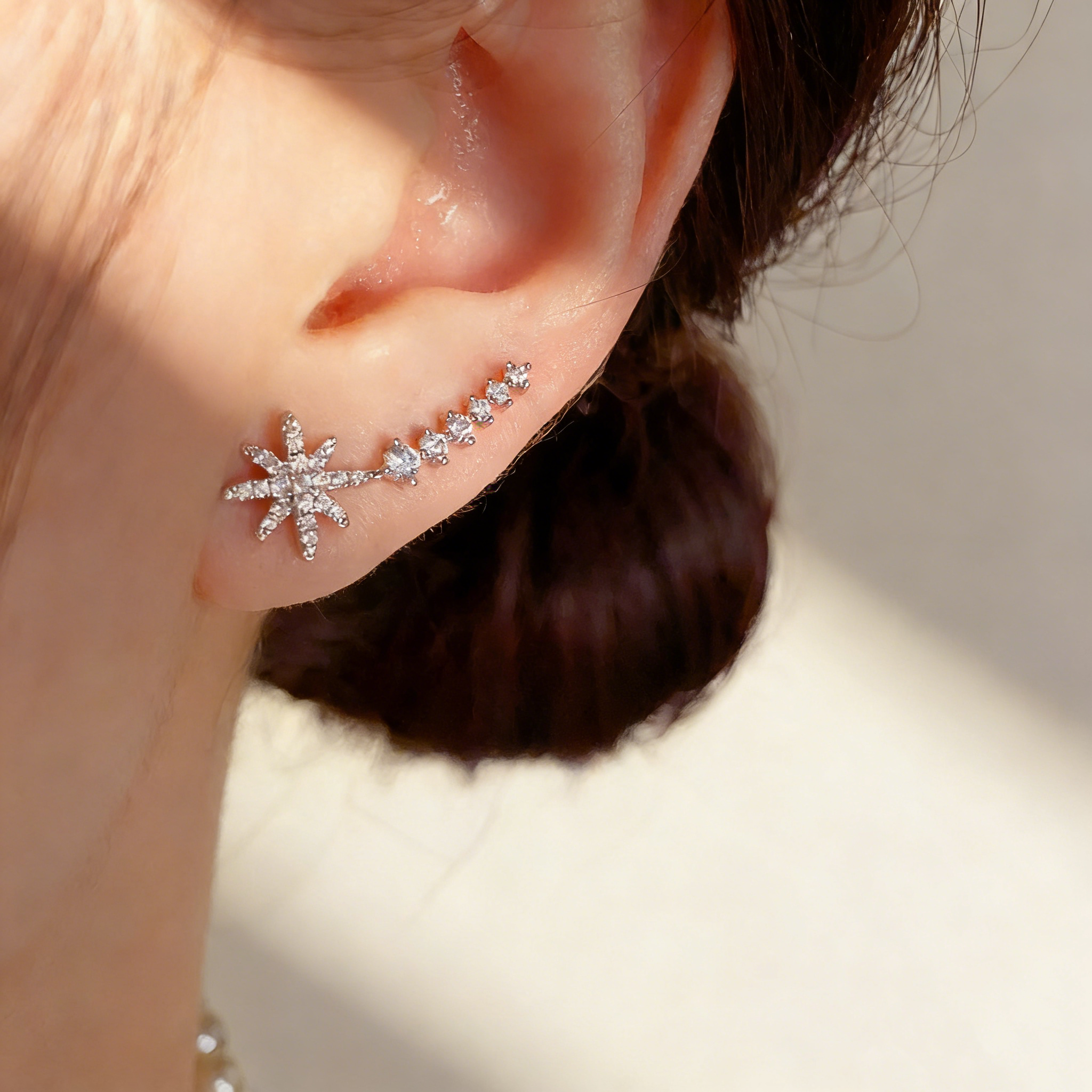 Elegant Star Ear Cuff
