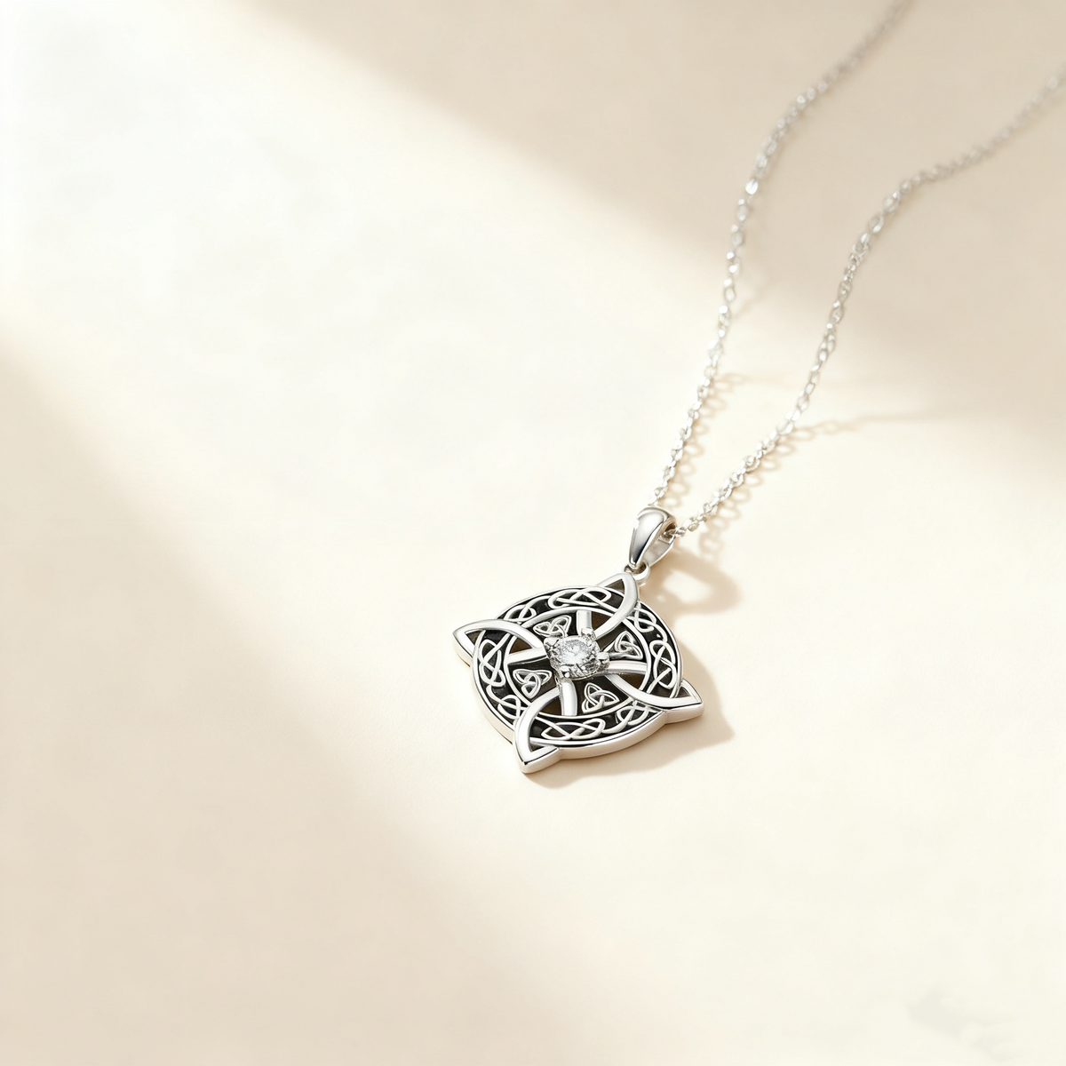 Celtic Knot Pendant Necklace