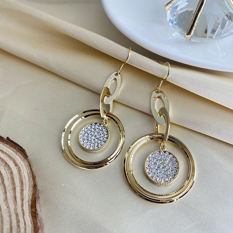 Interlocking Hoop Earrings