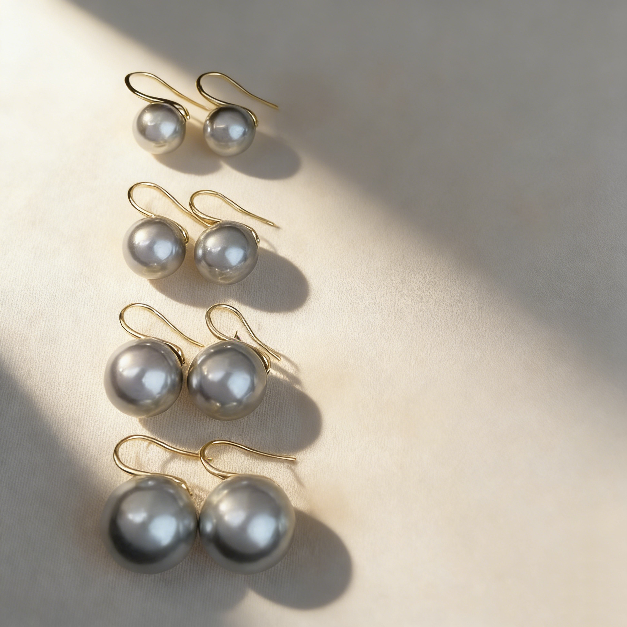 Elegant Minimal Pearl Earrings