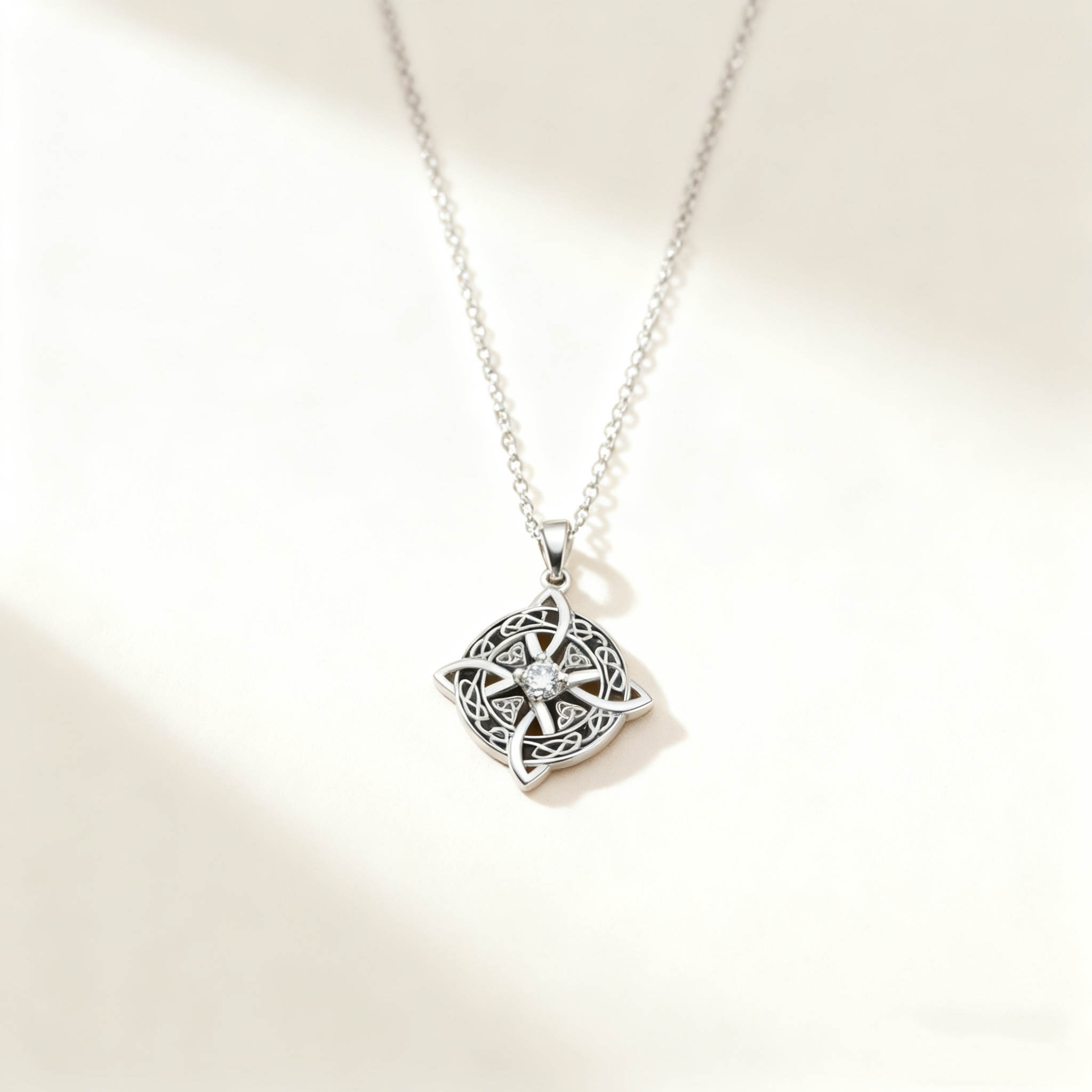 Celtic Knot Pendant Necklace