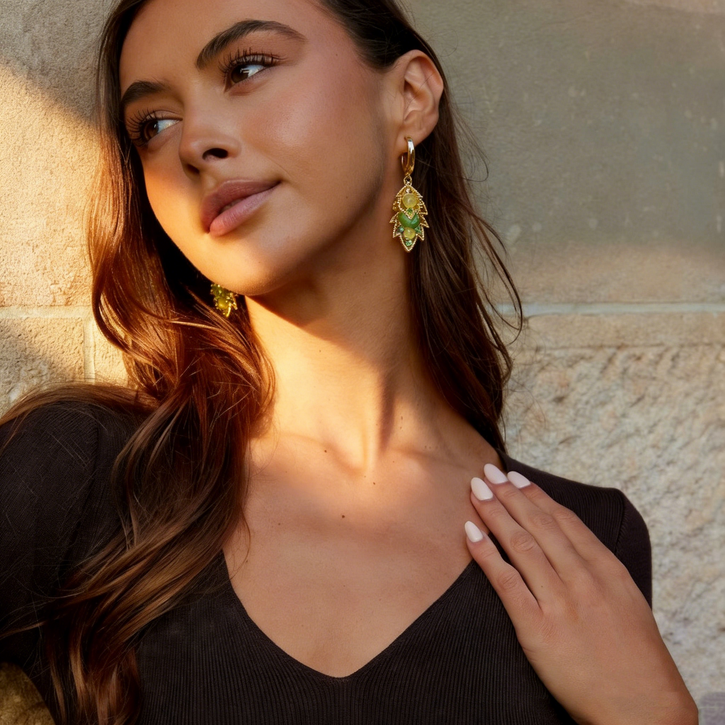 Elegant Crystal Earrings