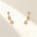 Elegant Flower-Shaped Earrings