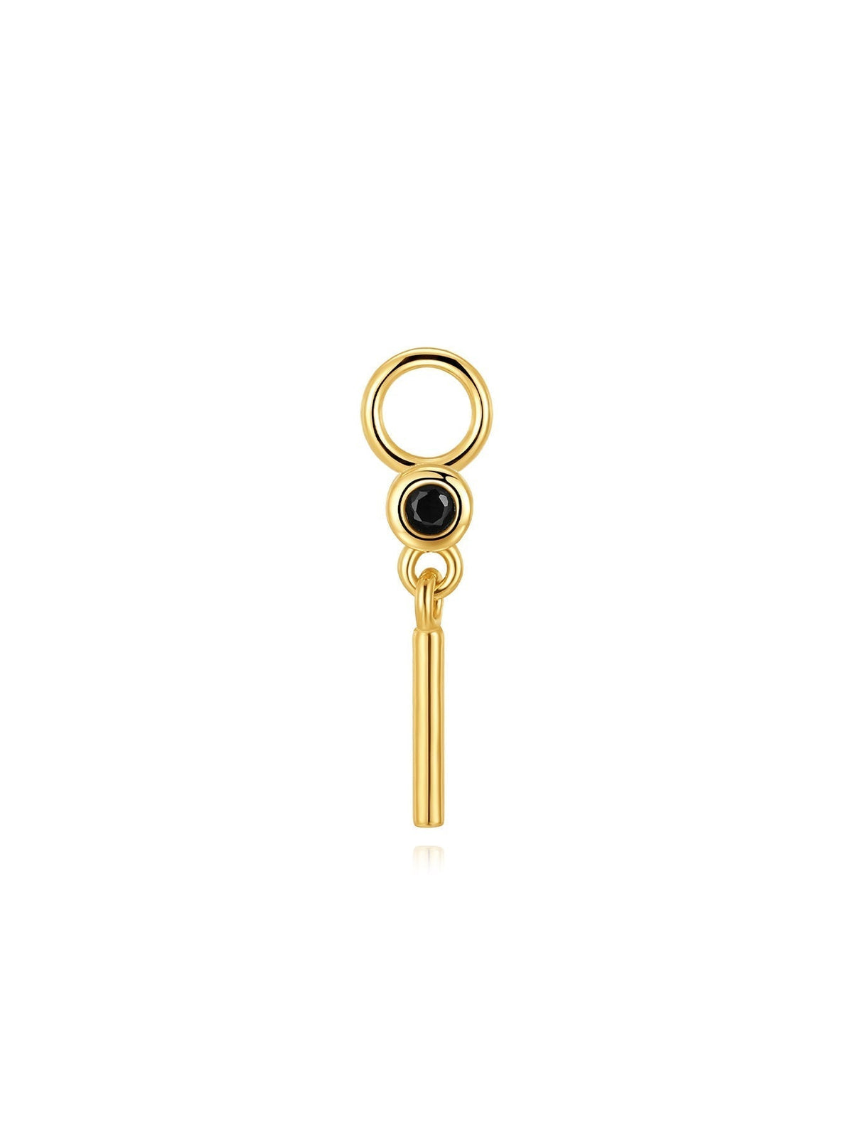 Theresia – Soft Curved Gold Earrings