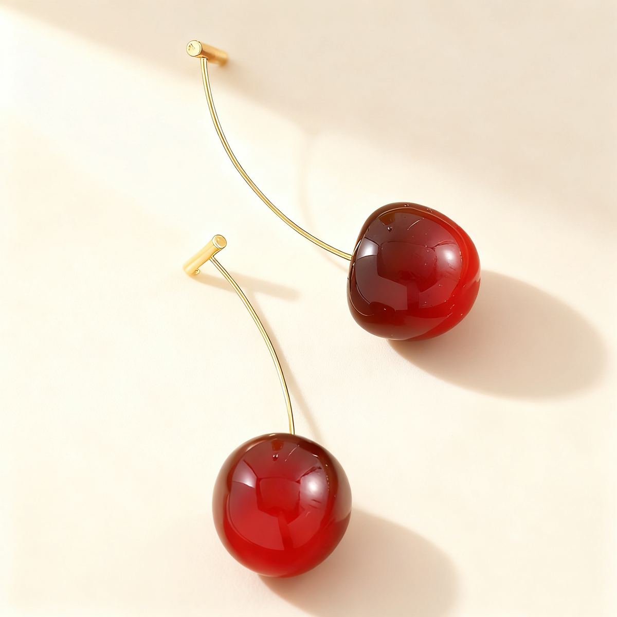 Cherry Agate Earrings
