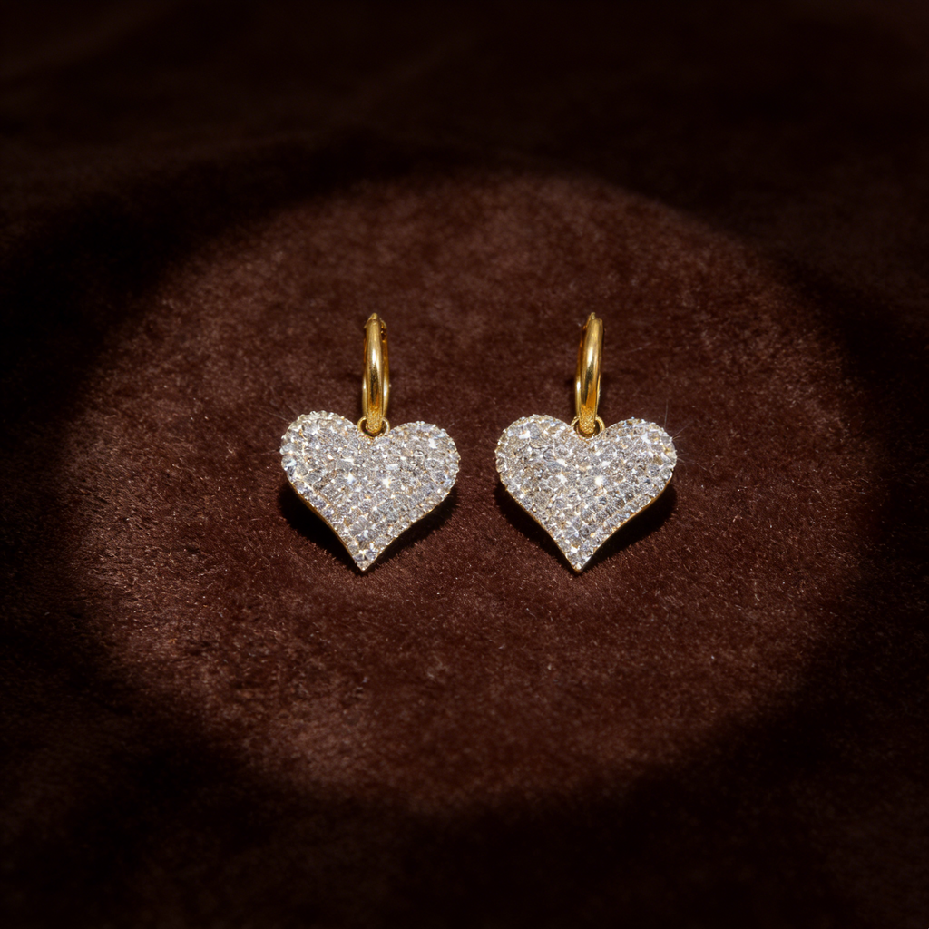 Eternal Classic Heart Earrings