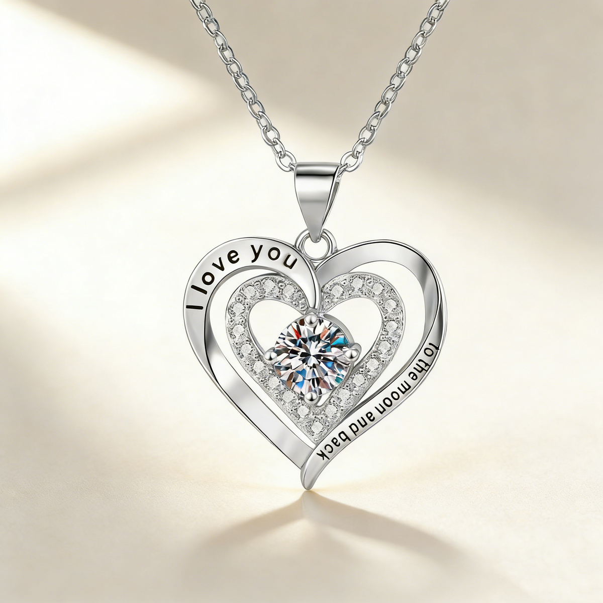 Heart Engraved Necklace