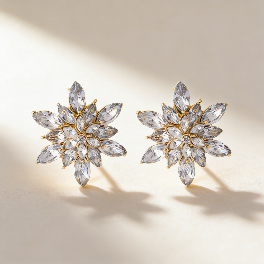 Elegant Flower Earrings