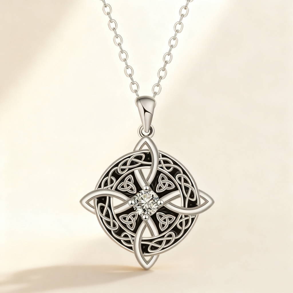 Celtic Knot Pendant Necklace